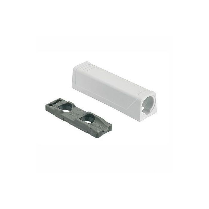 Blum Tip-On adapter Zodat inboorvariant kan worden geschroefd -WIT - productafbeelding - 956.1201/WIT