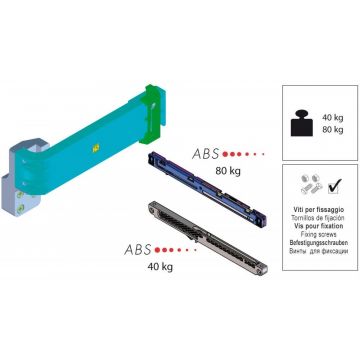 Losse softclose demperset voor systemen: 0320 + 0105 + 1050