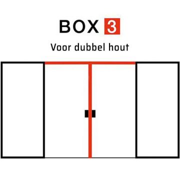 Hier vindt u de afwerksets voor het XinniX X5 dubbele schuifdeursysteem voor alle mogelijke combinaties van Box 1 en Box 2. De afwerksets zijn beschikbaar in alle uitvoeringen. Bestel gemakkelijk online!